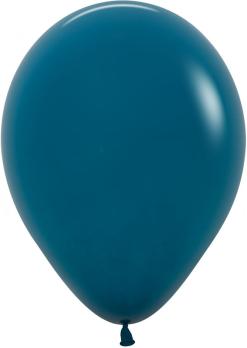 Шар (12''/30 см), Глубокий бирюзовый (035), пастель, 12 шт.