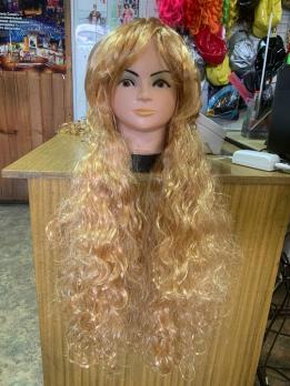 Парик длинный с чёлкой