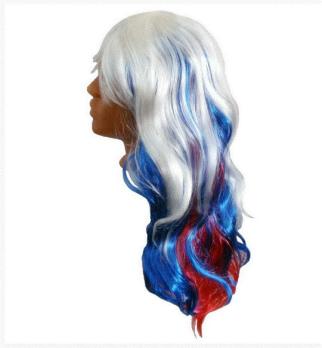 Парик триколор